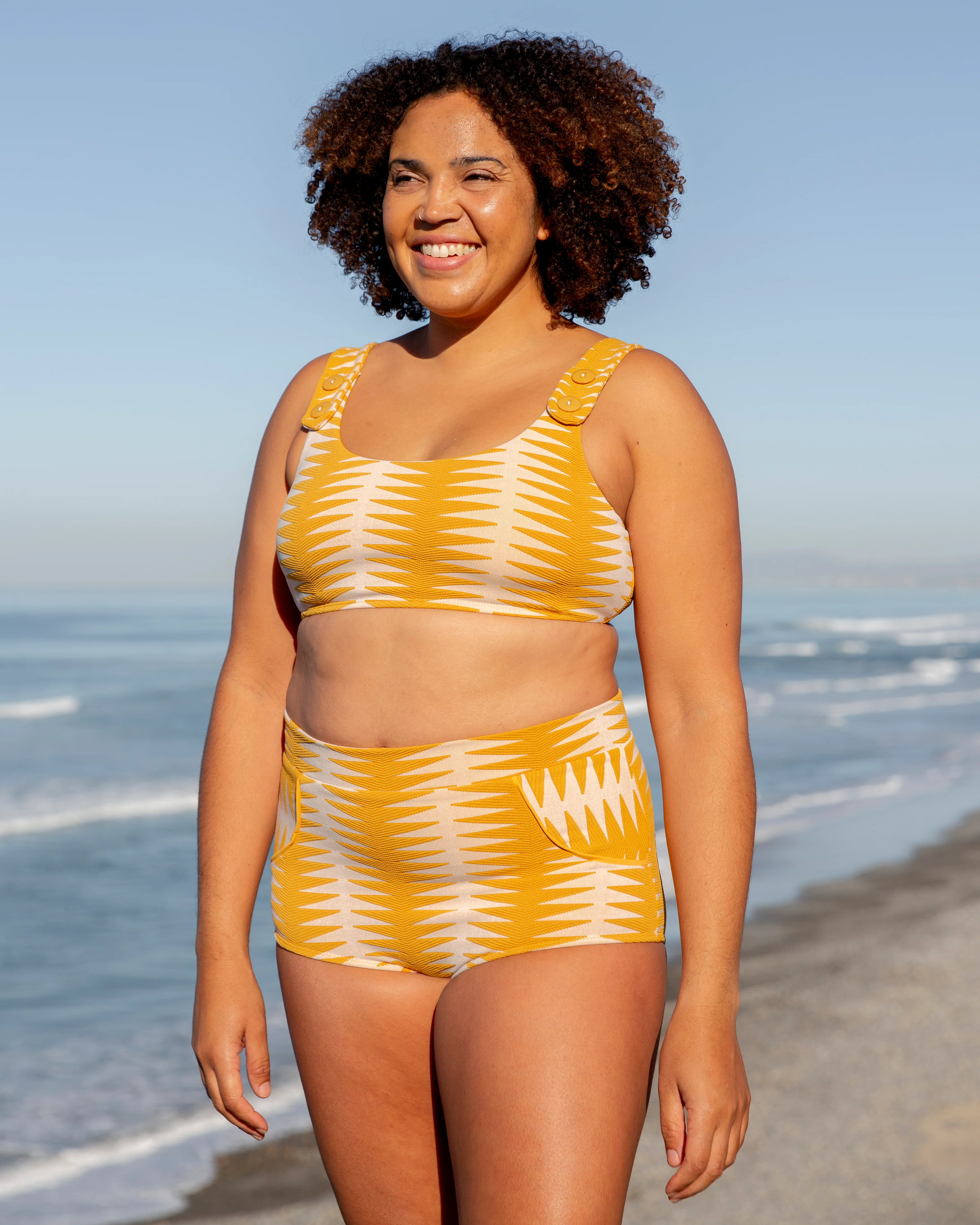Georgia Bikini Top - Areia Gold - Image 4