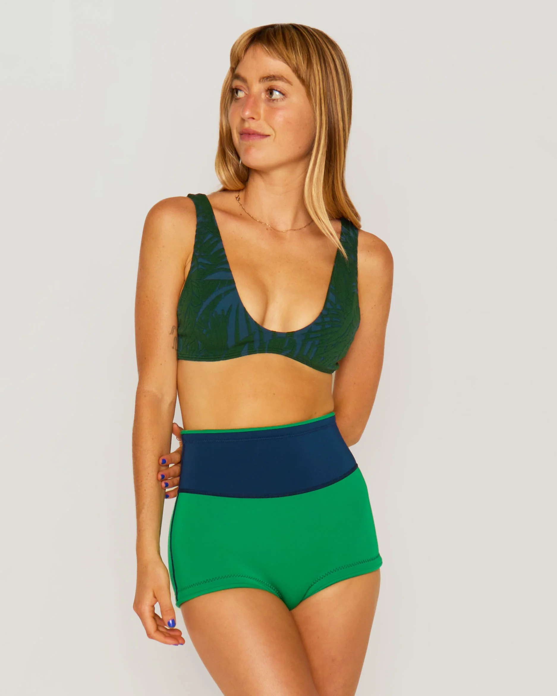 Palisades 2mm Yulex Shorts - Lush - Image 5