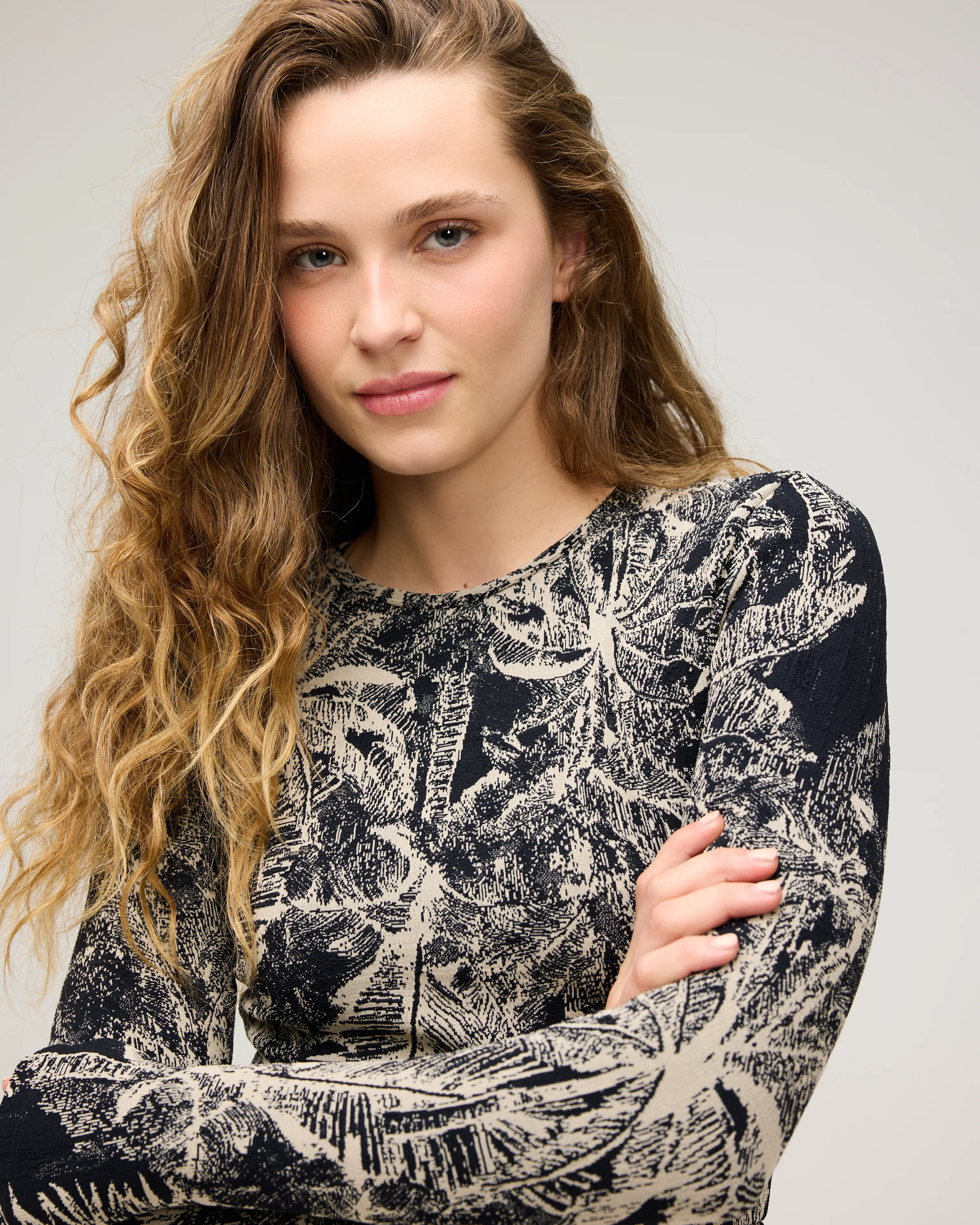 Palomar Crop Top Rashguard - Madeira - Image 3