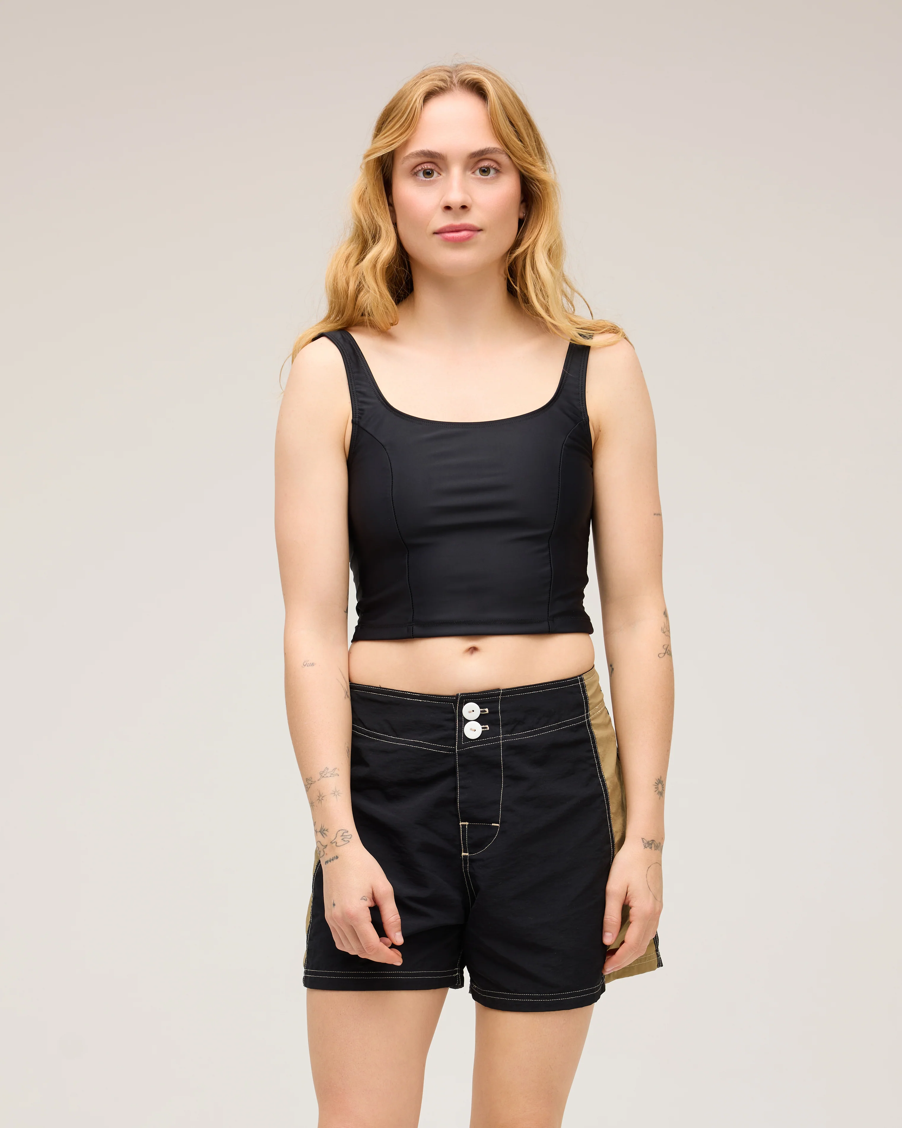 Royale Short - Raven/Khaki - Image 5