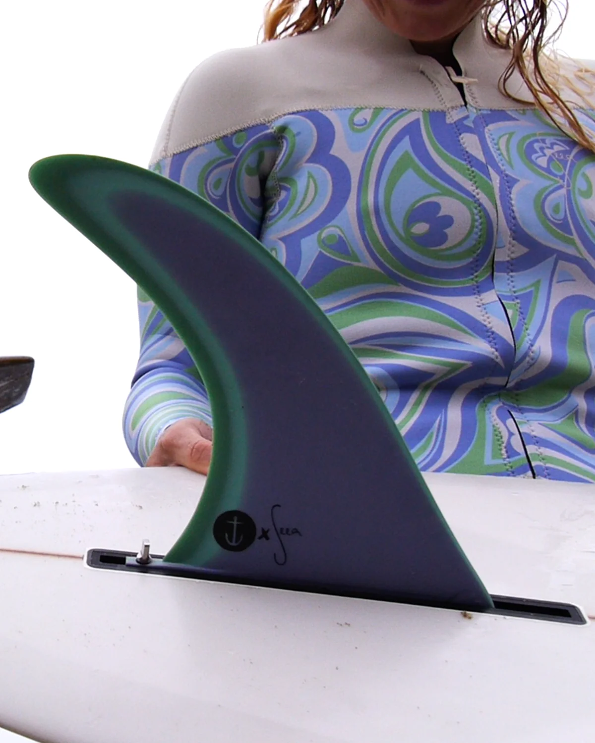 Seea x Captain Fin 8.5” Raked Fin - Image 3