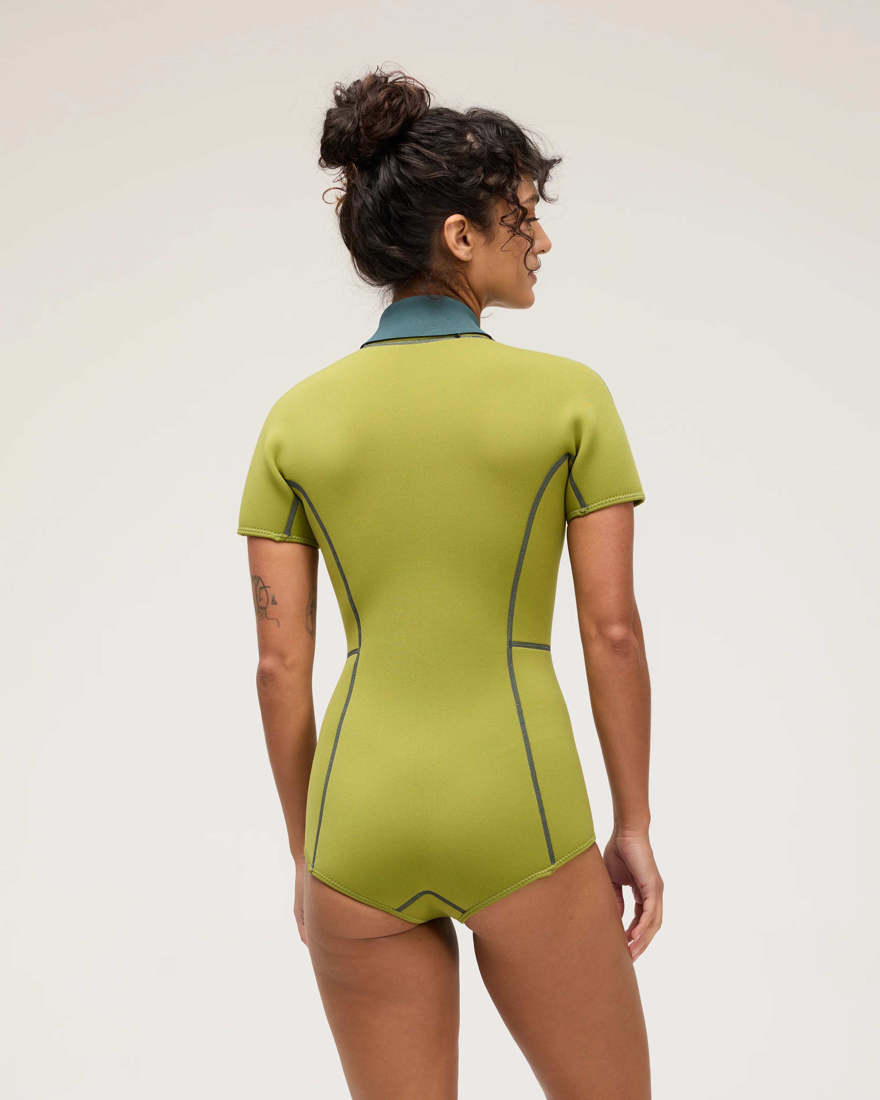 Wanda Reversible Suit - Emerald Seas/Sunflower - Image 9
